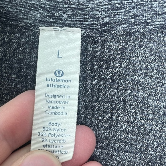 lululemon athletica Gray Men's Shirt - Picture 4 of 5